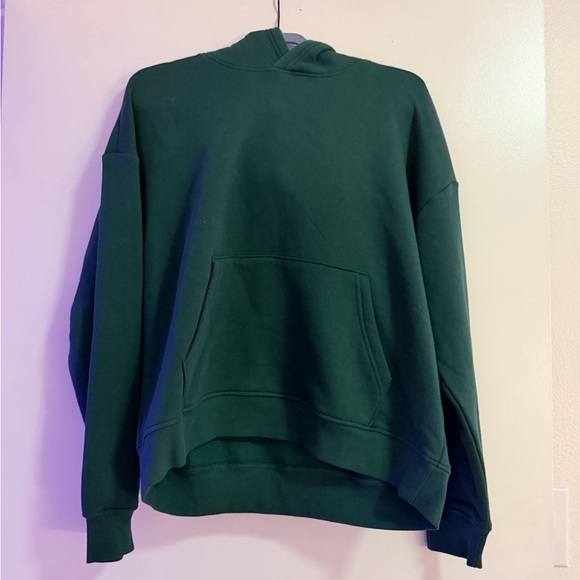 NWOT Men's Fleece Hoodie - Original Use™ Green S - Picture 3 of 5